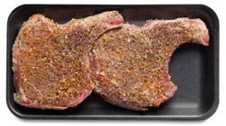 Pork Chops Center Cut Boneless Lemon Pepper Seasoning