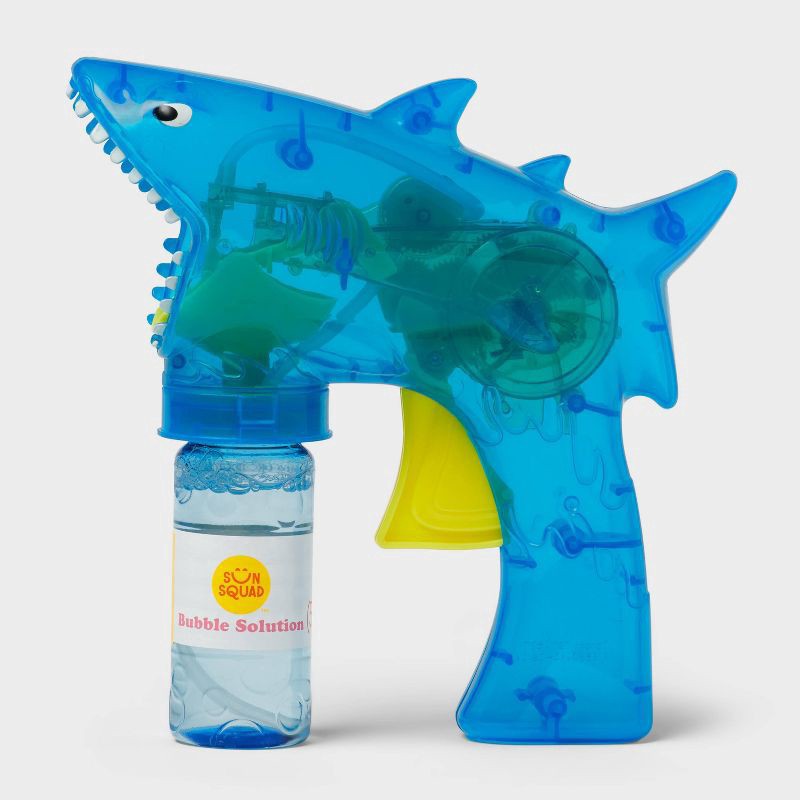 slide 2 of 4, Sun Squad Spinning Light Shark Bubble Blaster - Sun Squad™, 1 ct