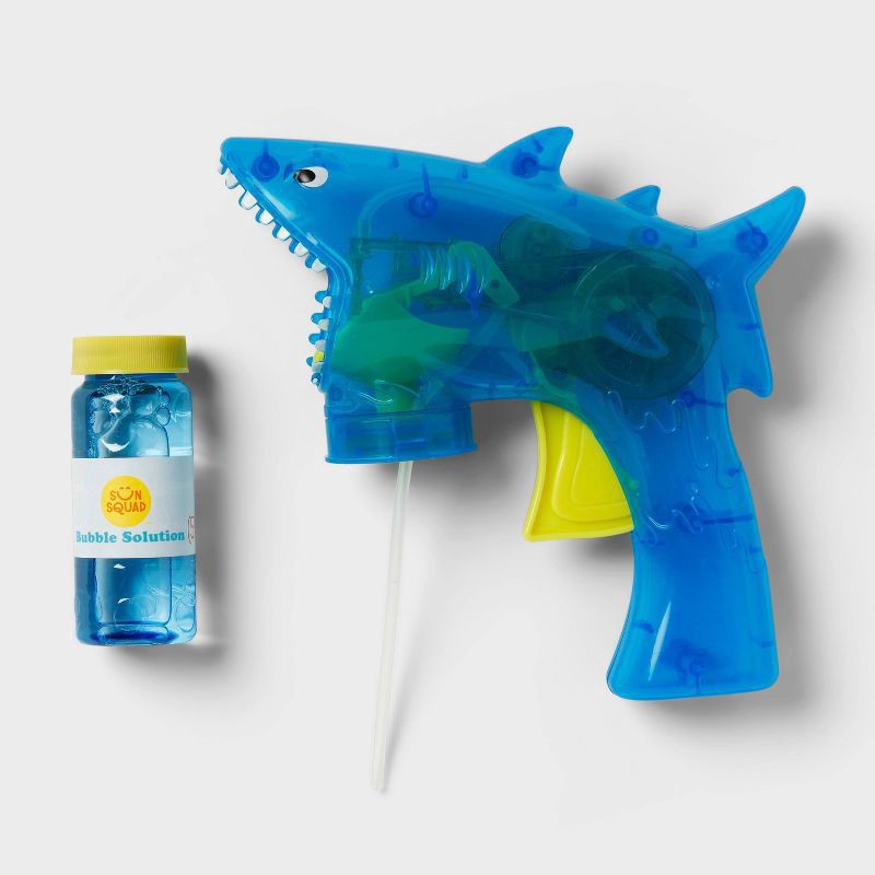 slide 1 of 4, Sun Squad Spinning Light Shark Bubble Blaster - Sun Squad™, 1 ct
