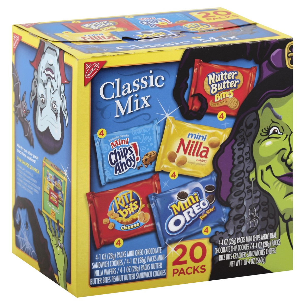 slide 4 of 4, Nabisco Classic Mix 20 ea, 20 ct