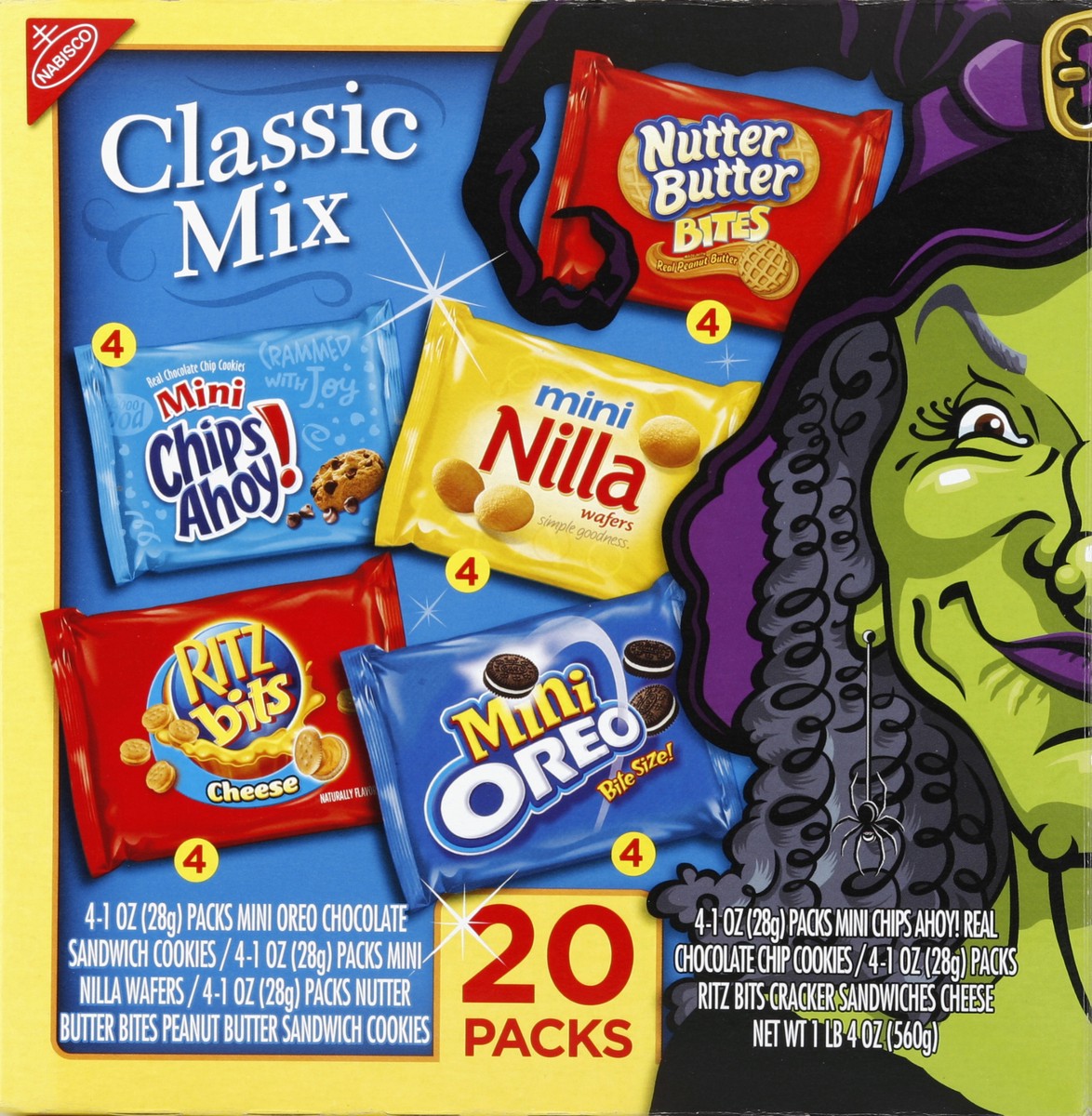 slide 1 of 4, Nabisco Classic Mix 20 ea, 20 ct