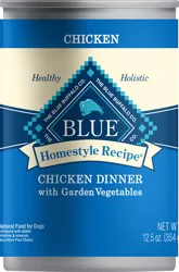 Blue Buffalo Homestyle Recipe Natural Adult Wet Dog Food, Chicken 12.5-oz Can