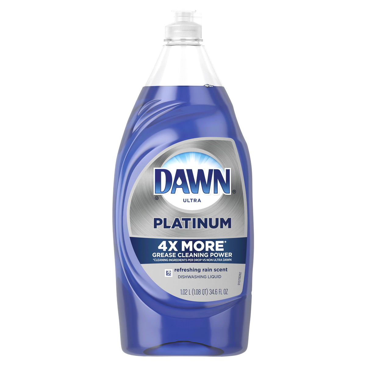 slide 4 of 4, Dawn Ultra Refreshing Rain Scent Platinum Dishwashing Liquid, 34.6 fl oz