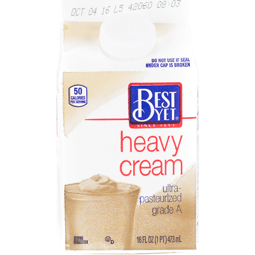 slide 1 of 1, Best Yet Heavy Cream, 16 fl oz