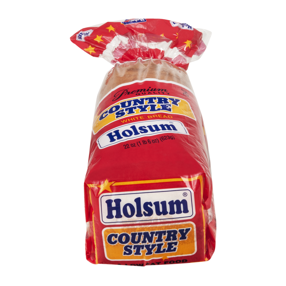 slide 1 of 5, Holsum White Bread - Country Style, 20 oz