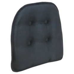 Embrace Black Gripper Chair Pad