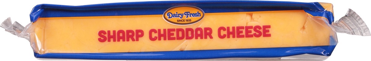 slide 2 of 9, Dairy Fresh Sharp Cheddar Cheese 8 oz, 8 oz