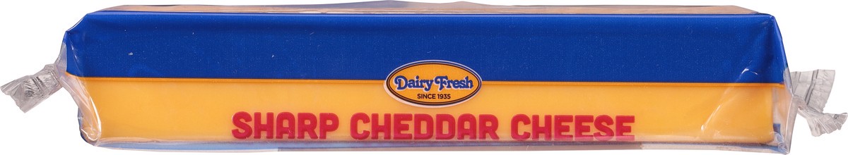 slide 3 of 9, Dairy Fresh Sharp Cheddar Cheese 8 oz, 8 oz