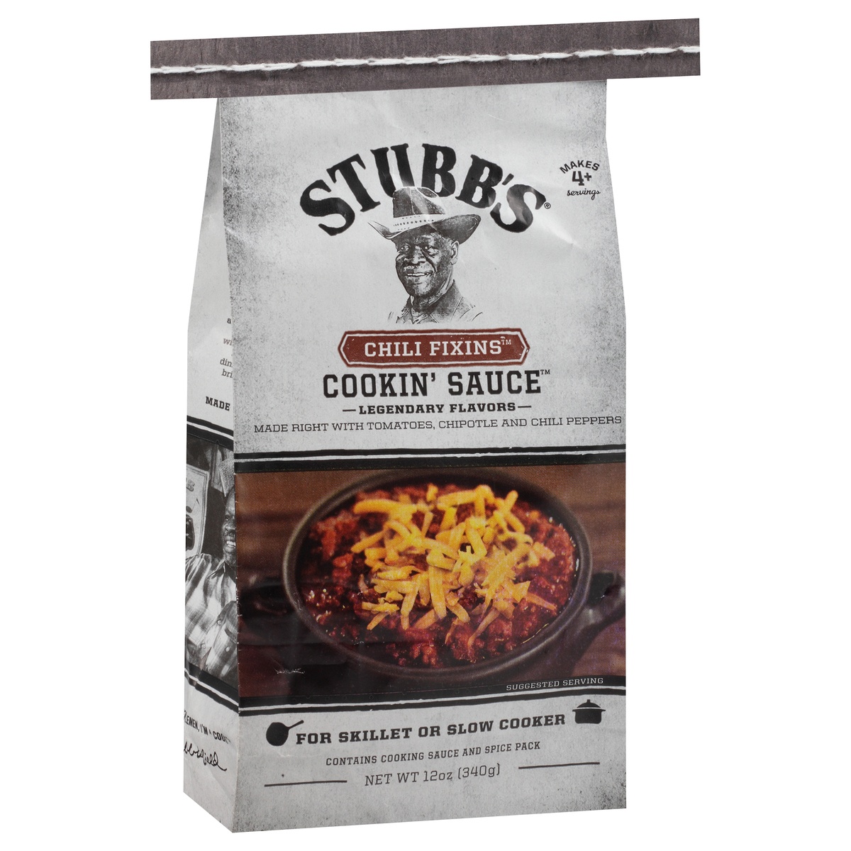 slide 9 of 9, Stubb's Cookin' Sauce Chili Fixins, 12 oz