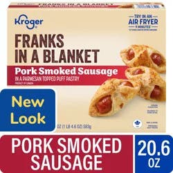 Kroger Pork Smoked Sausage Franks In A Blanket