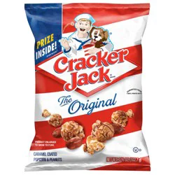 Cracker Jack Caramel Coated Popcorn & Peanuts Original 3 5/8 Oz
