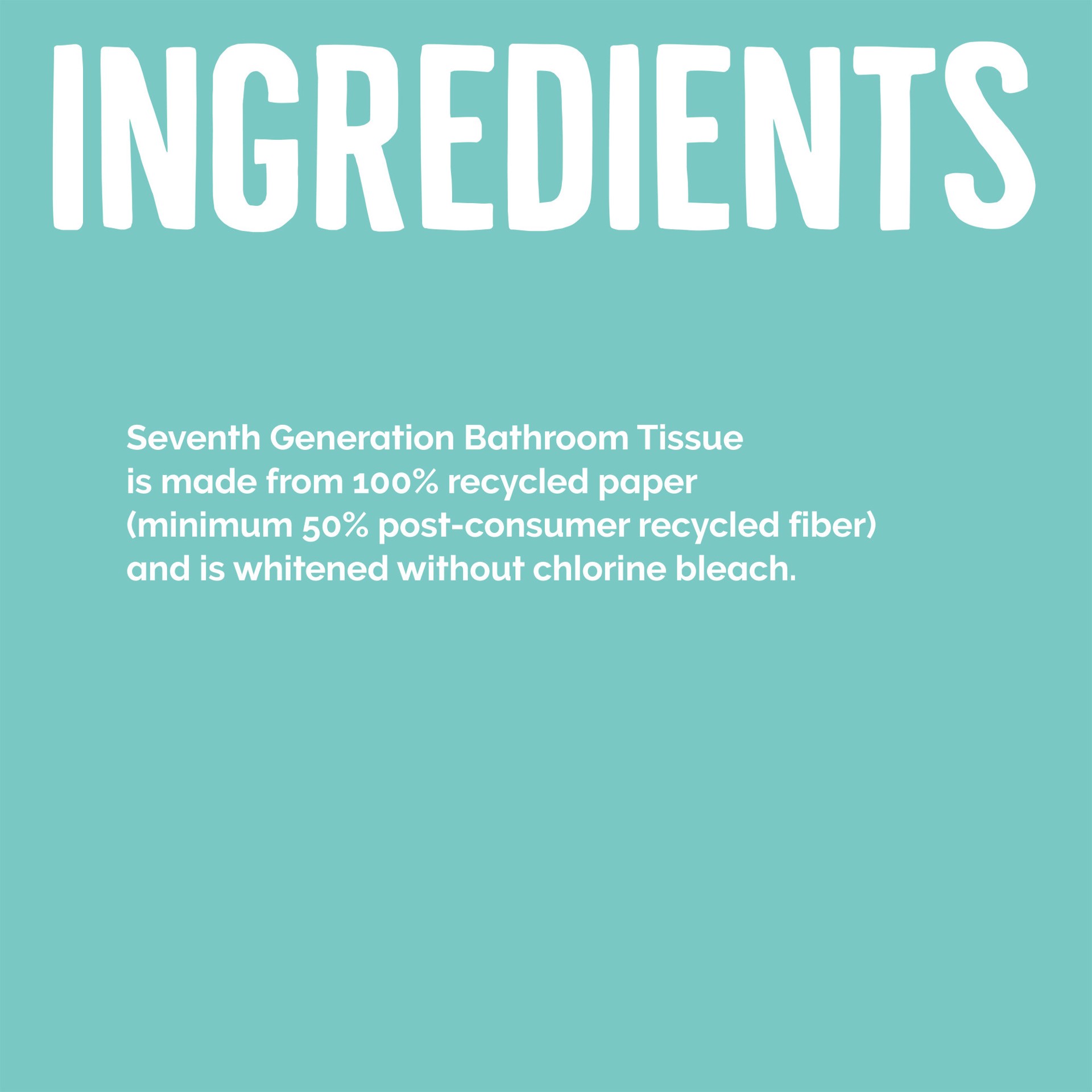 slide 3 of 4, Seventh Generation Toilet Paper 2-ply 100% Recycled Paper, 24 count, 24 ct