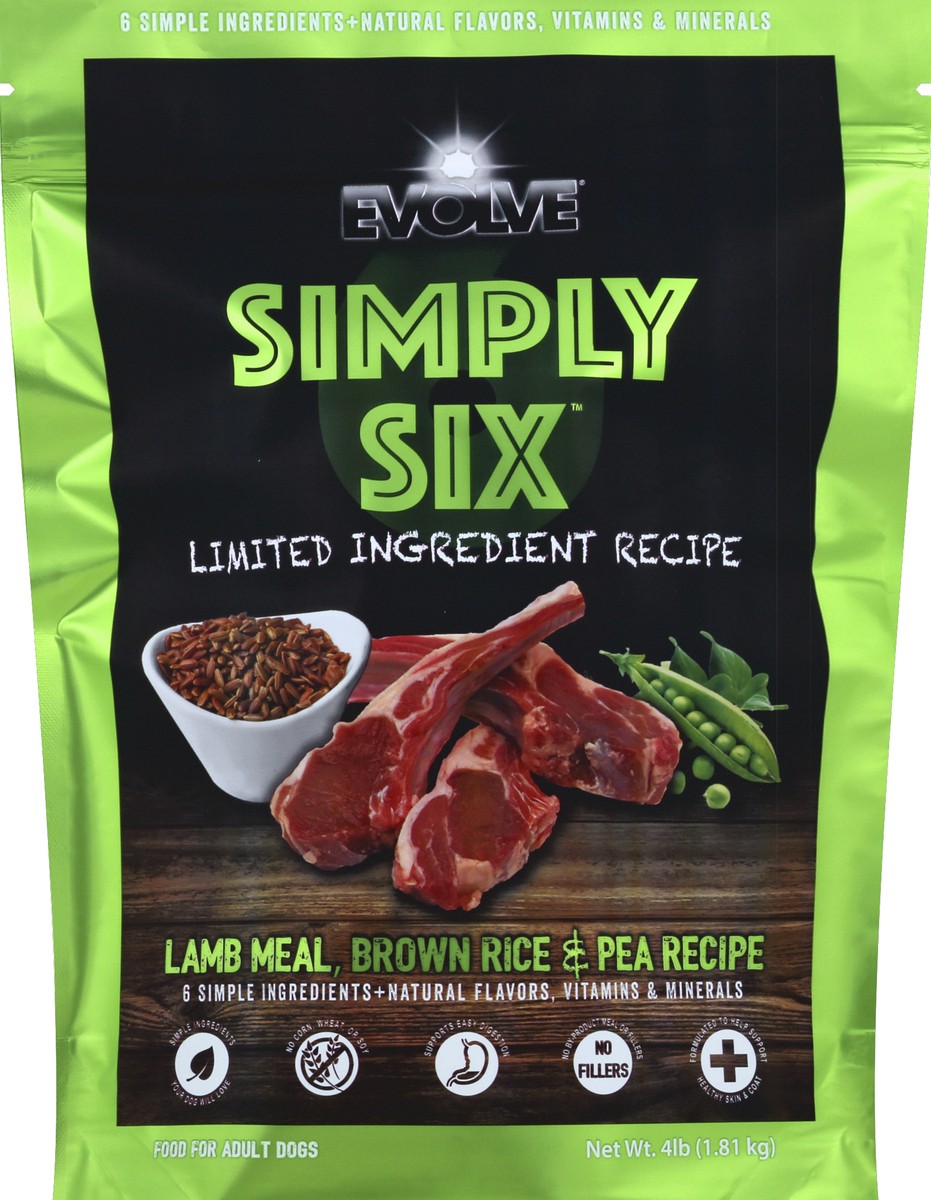 slide 1 of 3, Evolve Food for Adult Dogs 4 lb, 4 lb