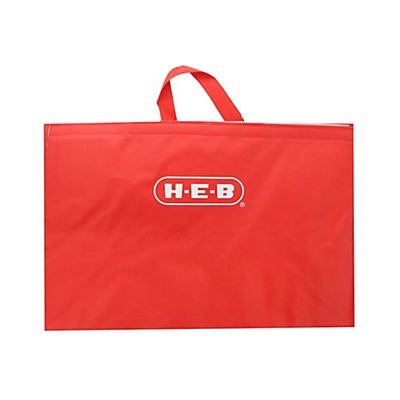 slide 1 of 1, H-E-B Red Insulated Reusable CoolerBag, LG