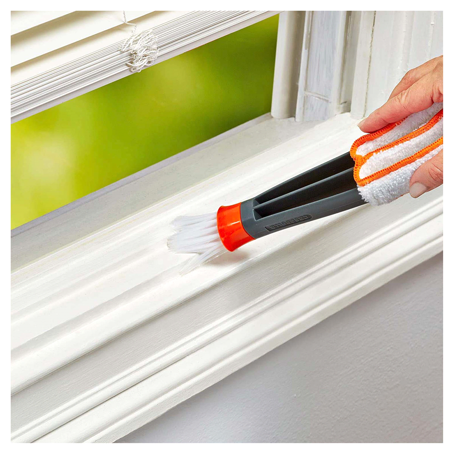 slide 2 of 2, Casabella Microfiber Blind Cleaner, 1 ct