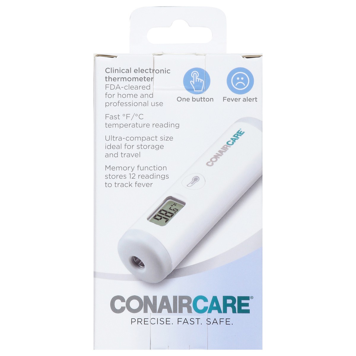 slide 7 of 13, ConairCare Forehead Infrared Thermometer 1 Each, 1 ct