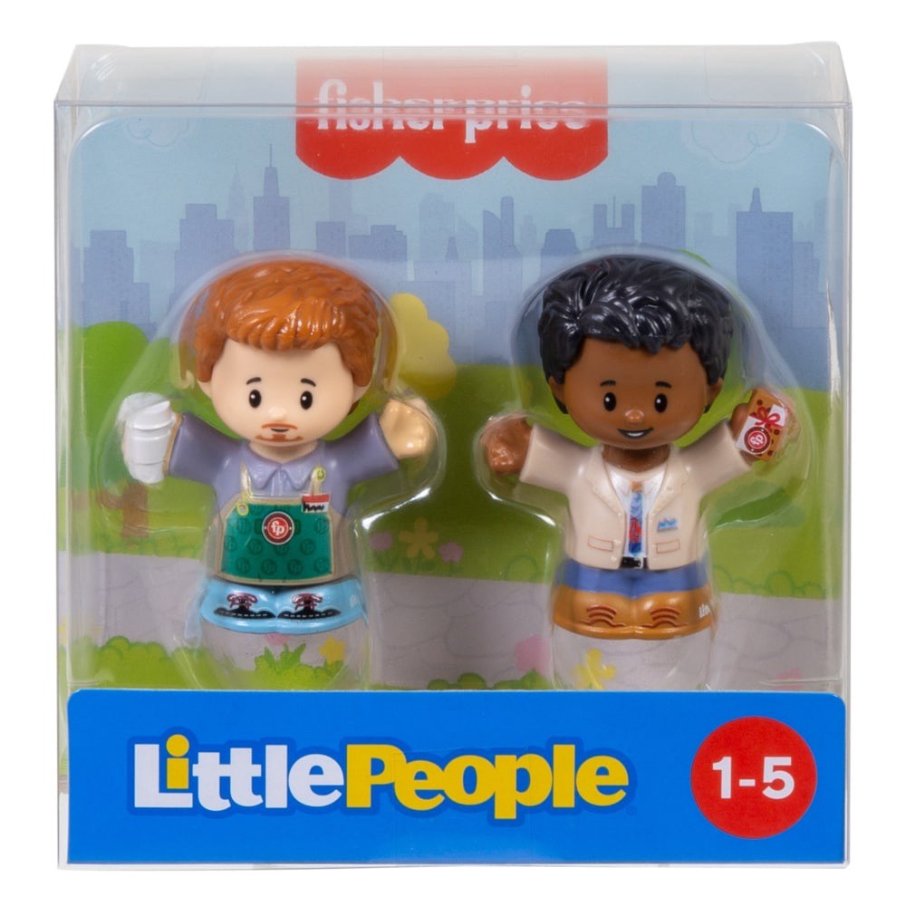 slide 2 of 2, Fisher-Price little people figure, soccer friends, 2 ct