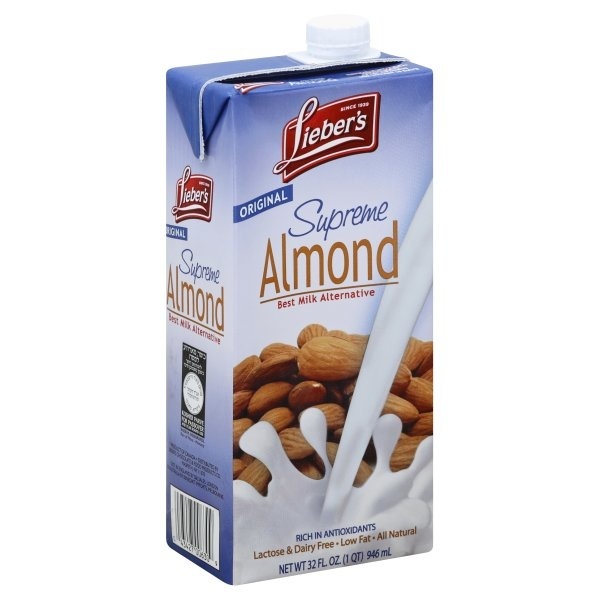 slide 1 of 1, Lieber's Supreme Almond 32 oz, 32 oz