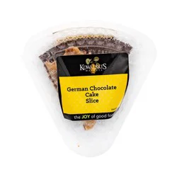 Kowalskis German Chocolate Cake & Coconut Pecan Frosting - Slice
