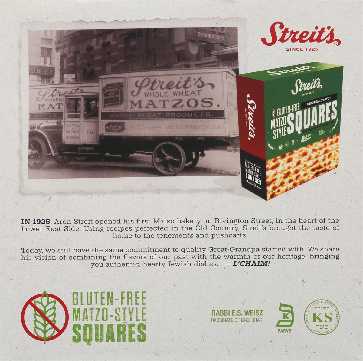 slide 13 of 13, Streit's Streits Gluten Free Matzo Squares Plain - 10.5 OZ, 10.5 oz