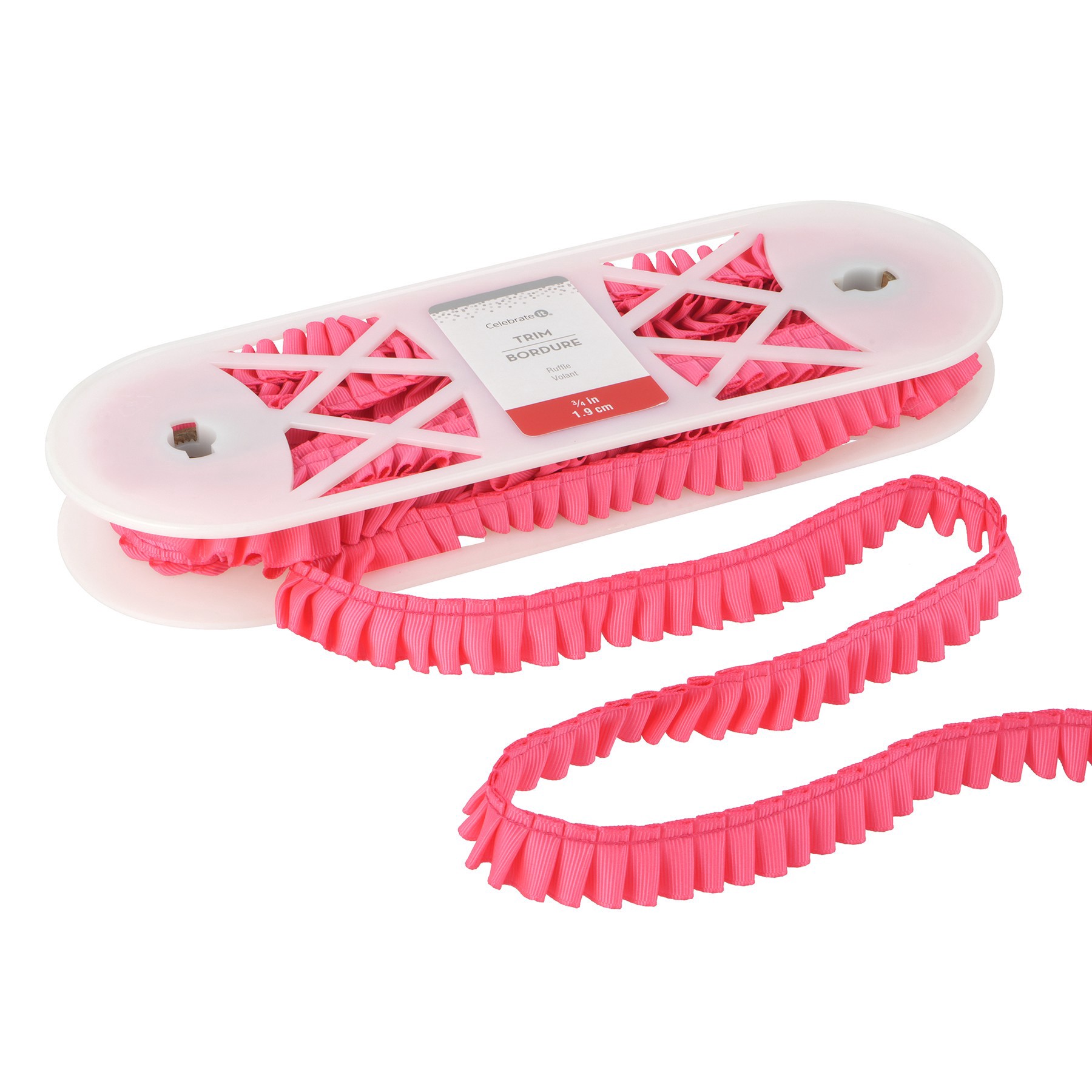 slide 3 of 3, 3/4" Ruffle Trim By Celebrate It, 