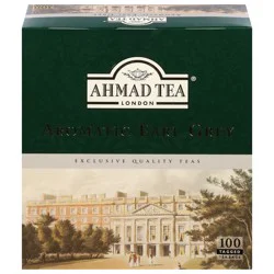 Ahmad Tea Aromatic Earl Grey Tea 100 Tea Bags