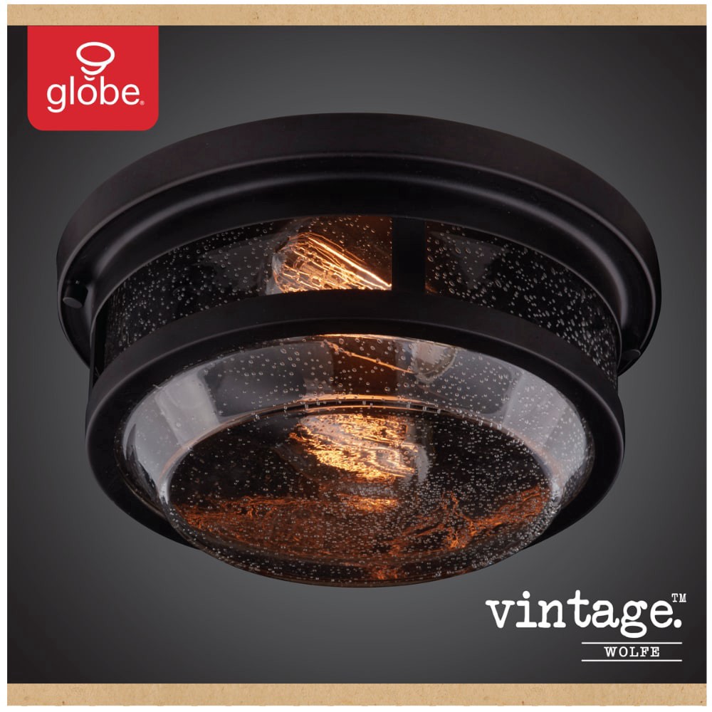 slide 3 of 3, Globe Flush Mount 1 ea, 1 ct