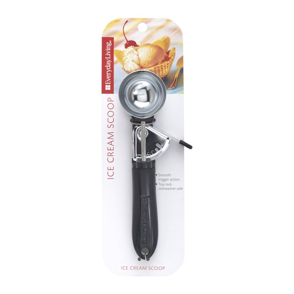 slide 2 of 3, Everday Living Deluxe Ice Cream Scoop, 1 ct