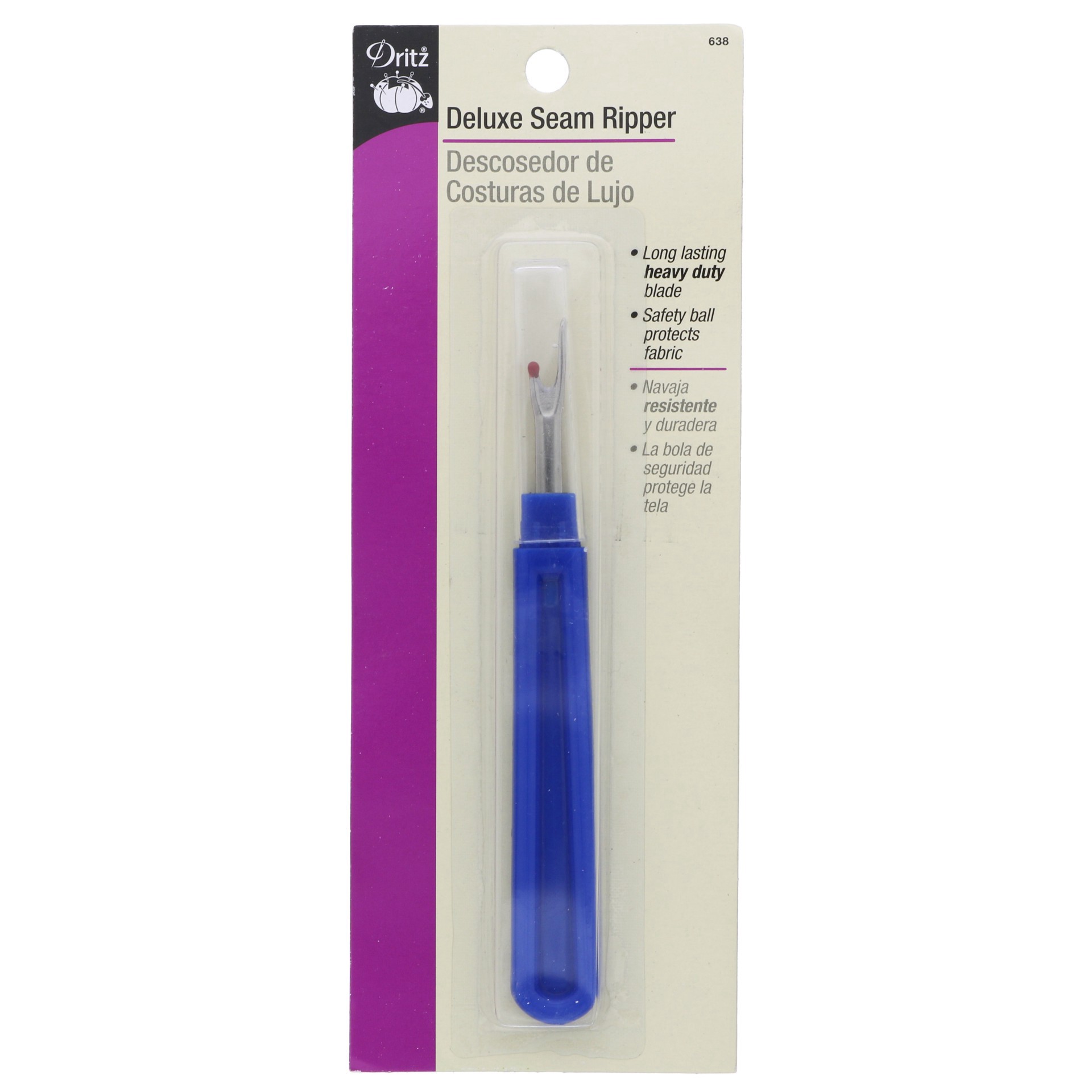 slide 1 of 1, Dritz Deluxe Seam Ripper, 1 ct