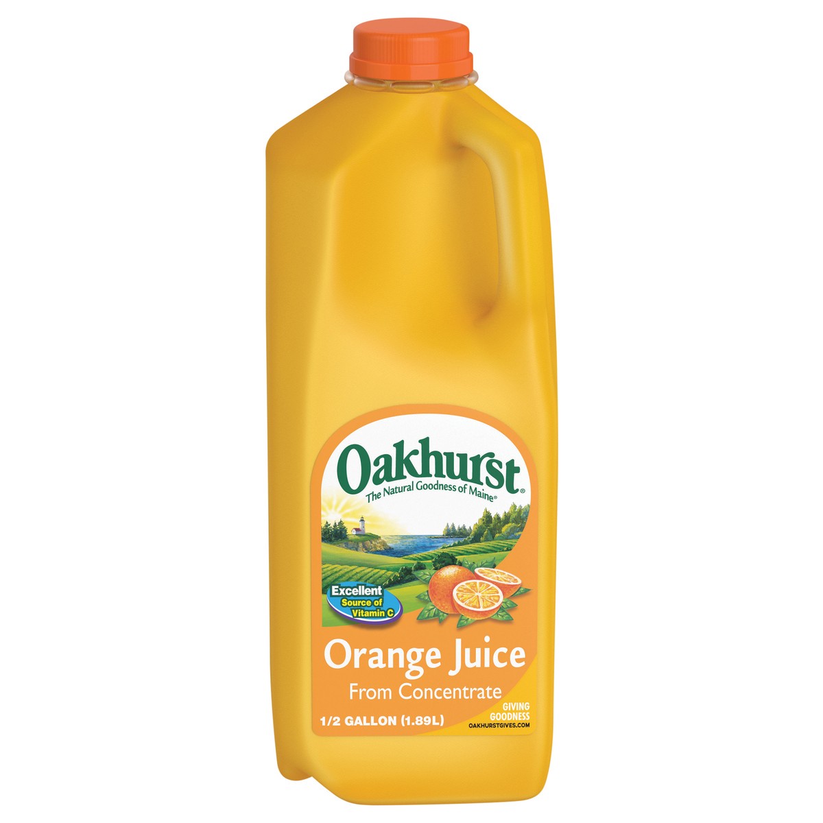 slide 1 of 4, Oakhurst Juice Orange- 64 oz, 64 oz