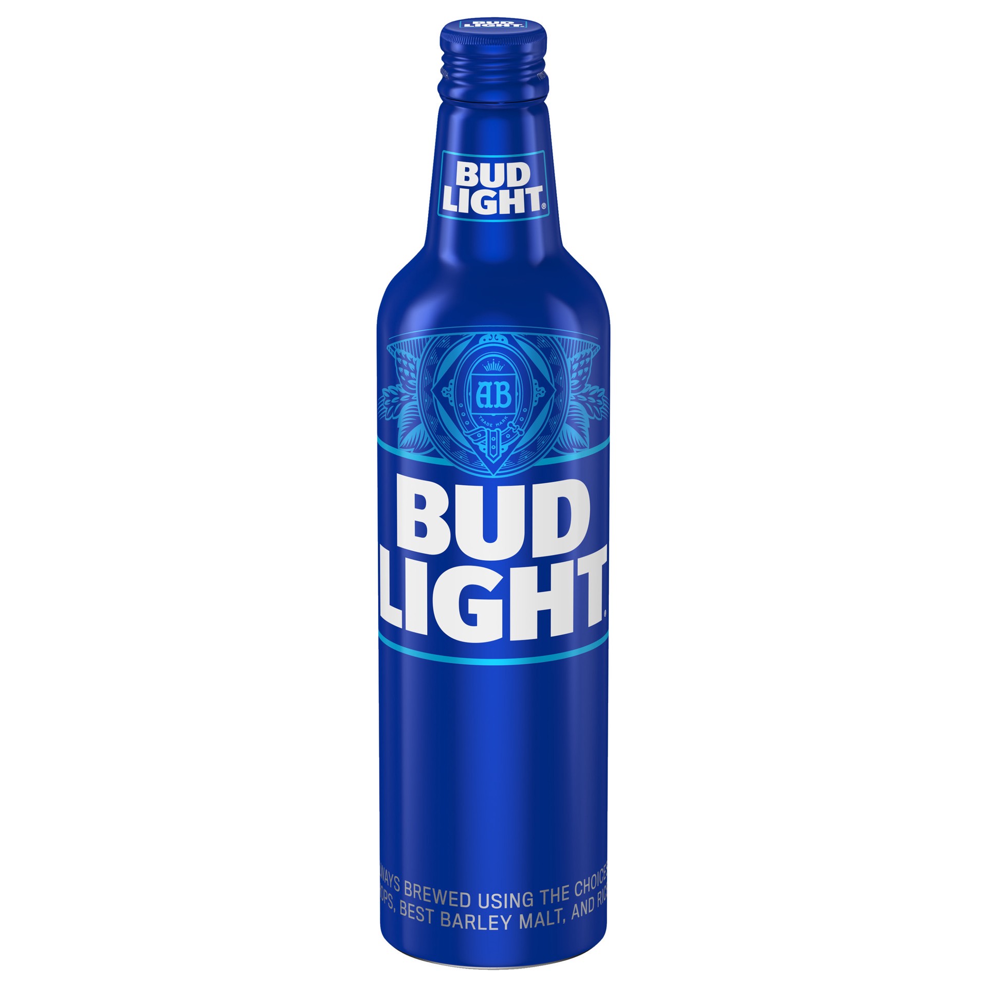 slide 1 of 6, Bud Light Beer 1 pt Aluminum Bottle, 16 fl oz