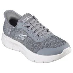 Skechers Women's Go Flex Dacey Slip-In, Gray, Size 9.5W