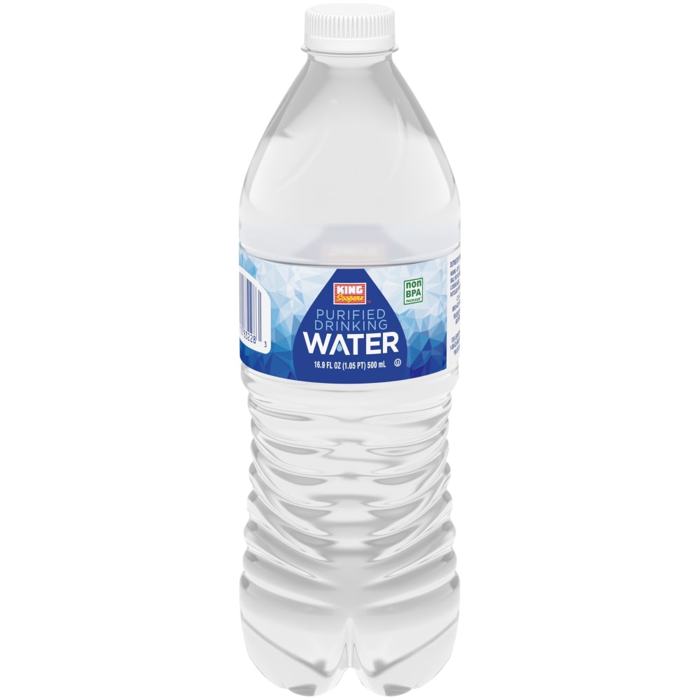 slide 1 of 1, King Soopers Purified Water - 12 ct; 16.9 fl oz, 12 ct; 16.9 fl oz