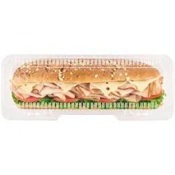 Turkey & Swiss Cheese On Multigrain Bread