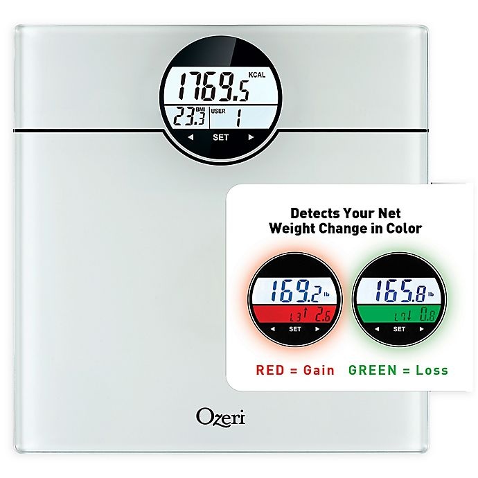 slide 1 of 8, Ozeri WeightMaster Bath Scale - White, 1 ct