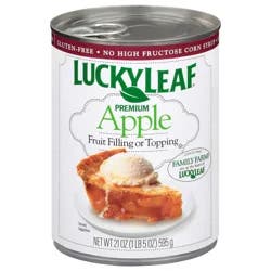 Lucky Leaf Premium Apple Fruit Filling or Topping 21 oz