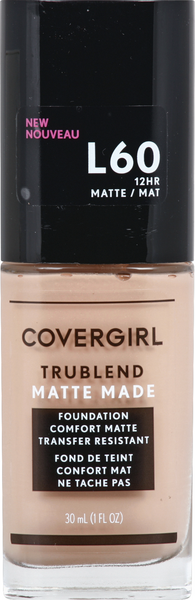 slide 1 of 1, Covergirl Foundation, Light Nude L60, 30 ml