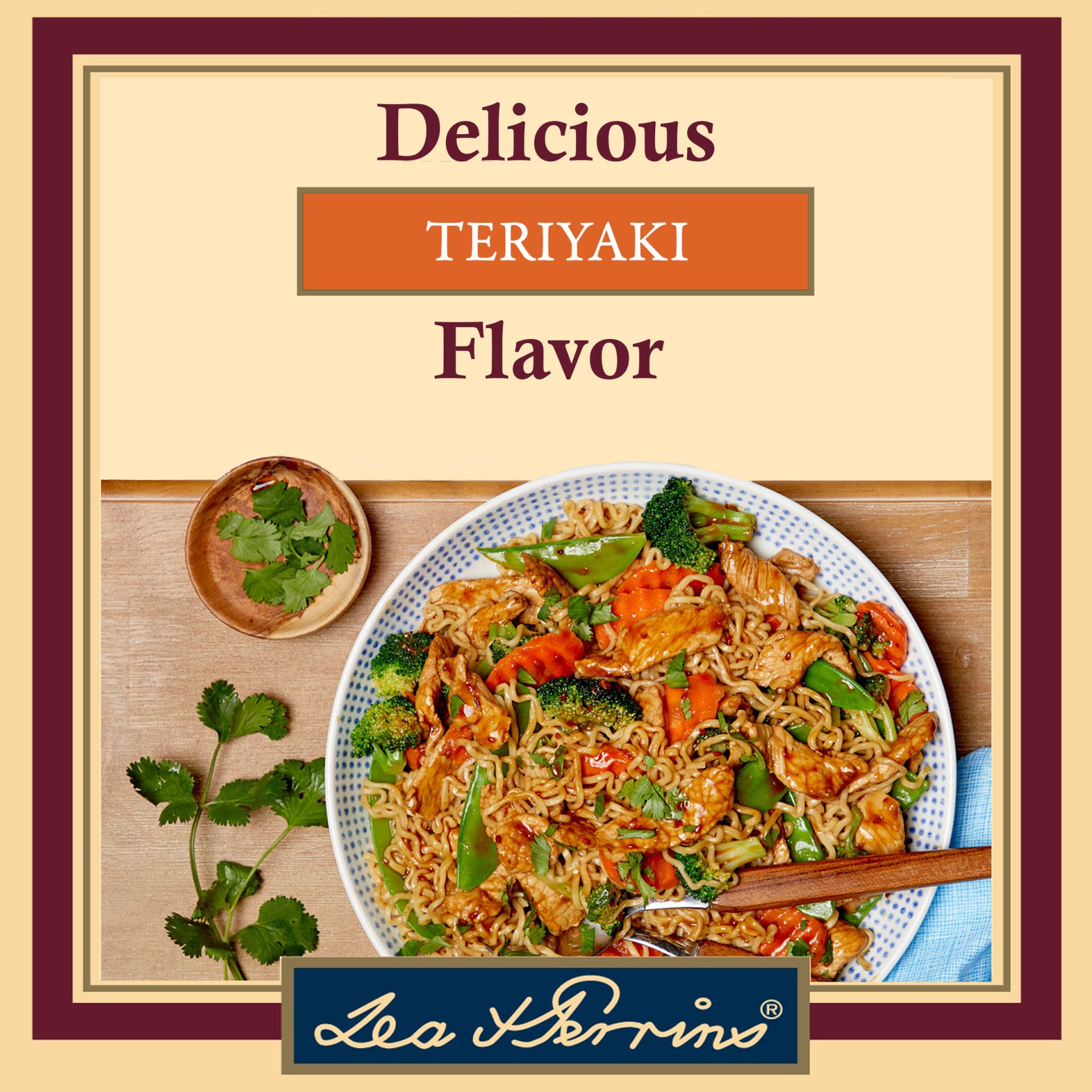 slide 10 of 10, Lea & Perrins Teriyaki Marinade Bottle, 16 oz