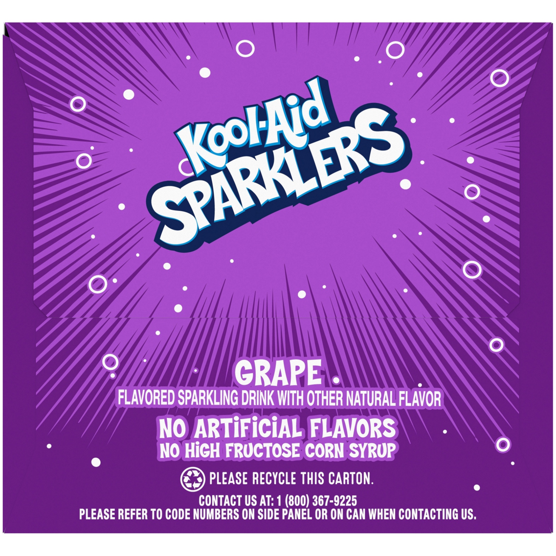 slide 4 of 8, Kool-Aid Sparklers Grape Soda, 7.5 fl oz