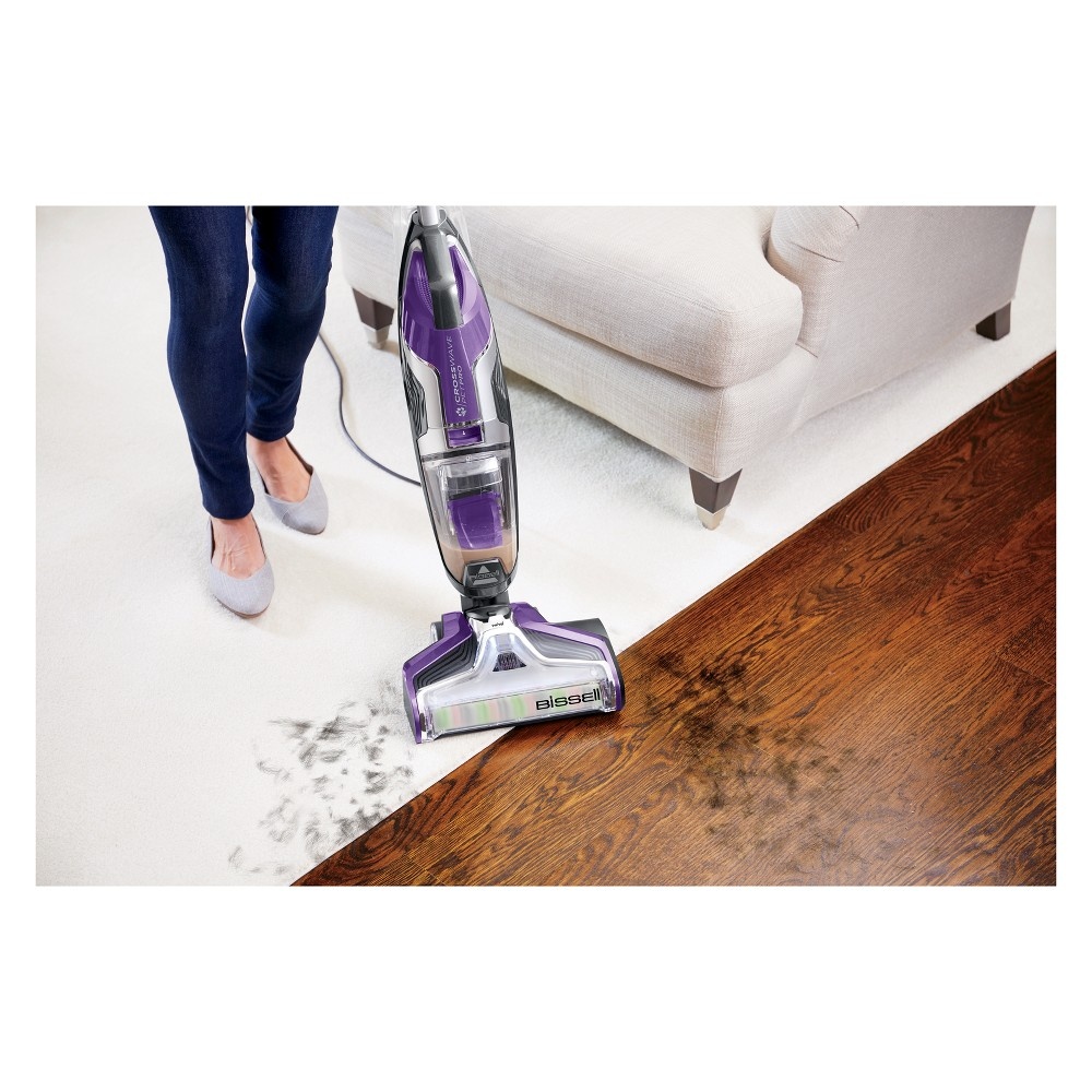 Bissell CrossWave Pet Pro Floor and Carpet Cleaner With WetDry Vacuum Purple 2306 1 ct Shipt