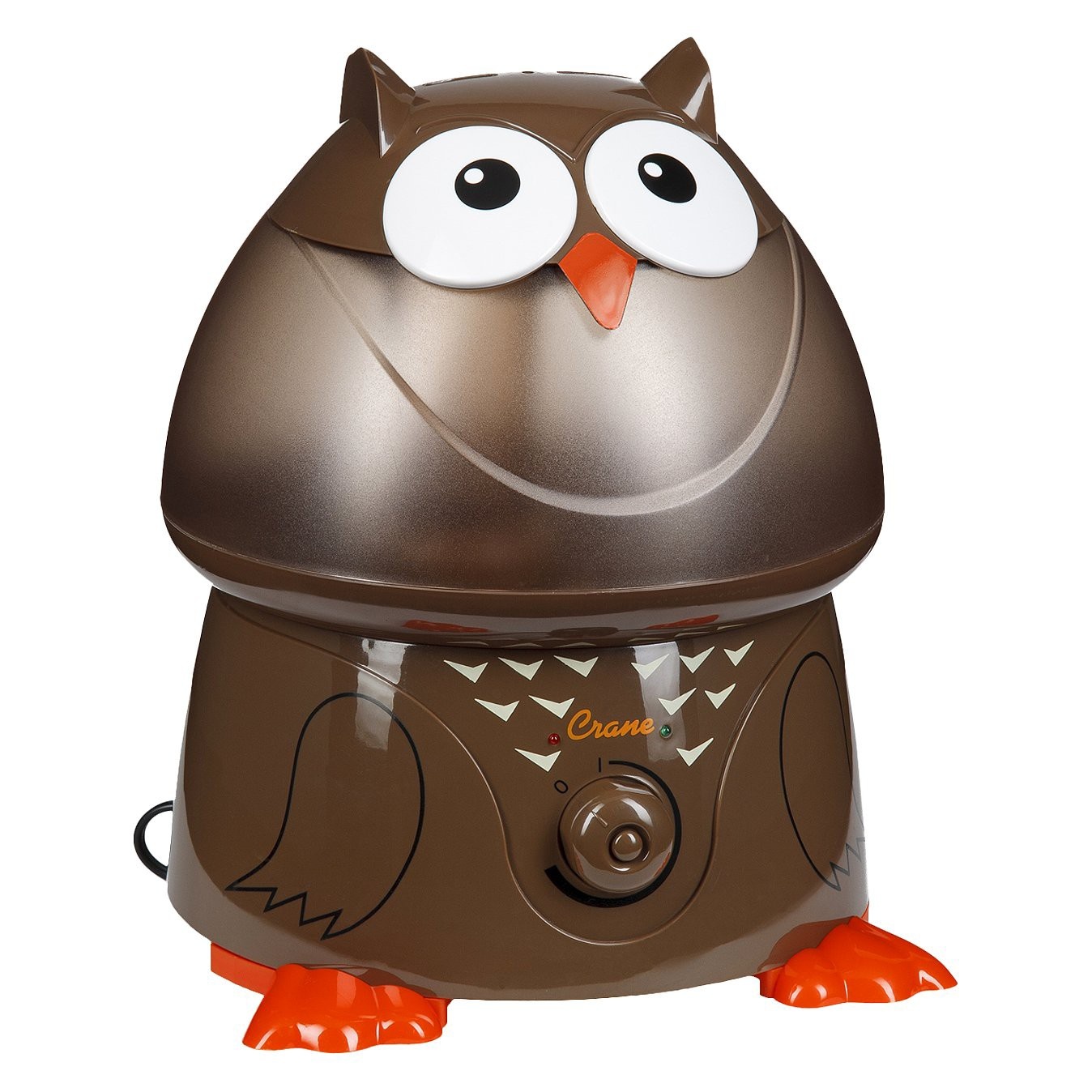 slide 1 of 2, Crane Adorable Ultrasonic Cool Mist Humidifier - Owl, 1 ct