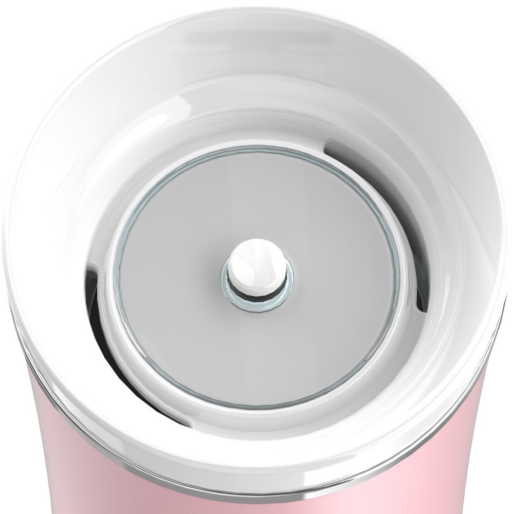 slide 5 of 5, Thermos Stainless Steel Vacuum Insulated Lidded Tumbler Pink, 16 oz