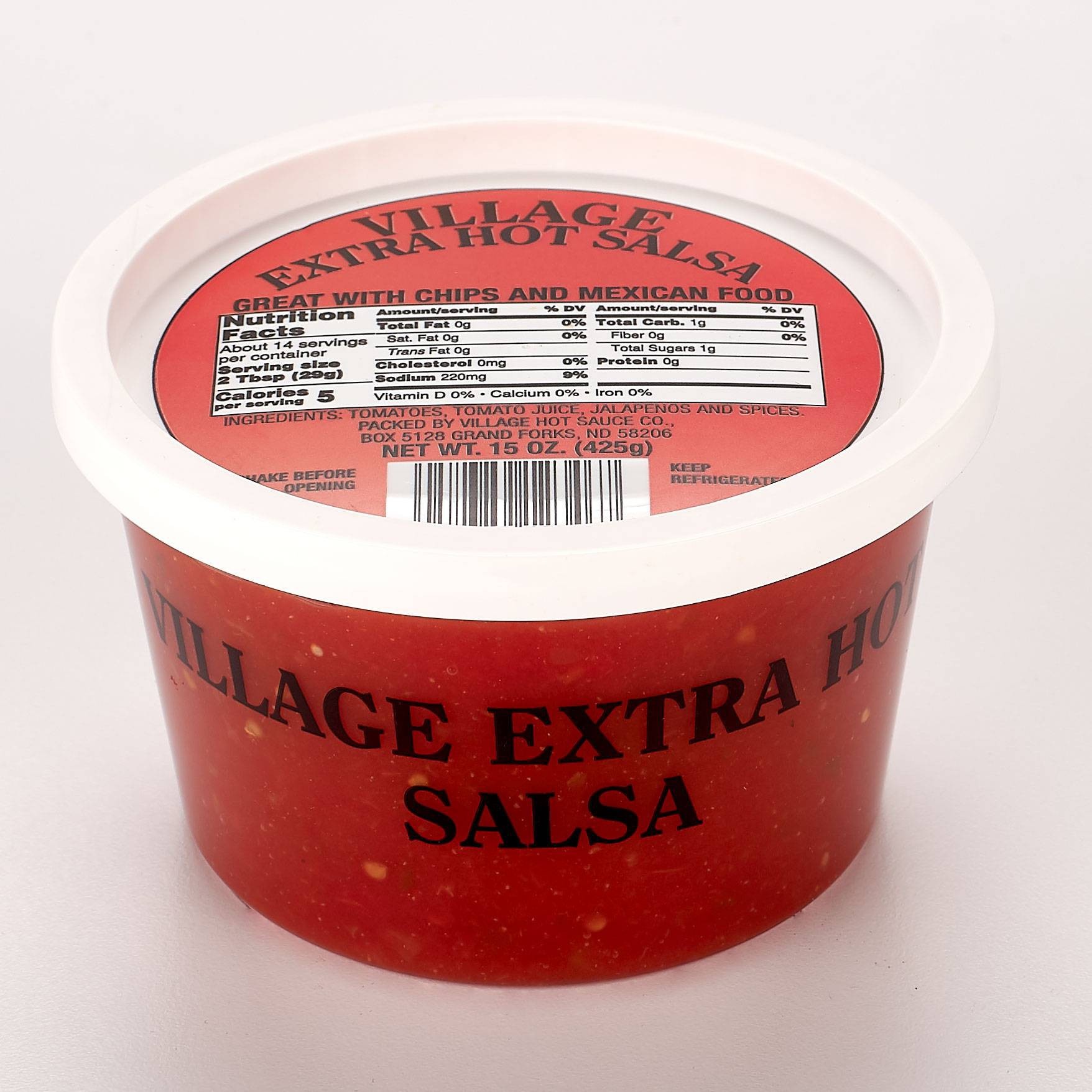 Village Hot Sauce Village Extra Hot Salsa 15oz 15 oz Shipt