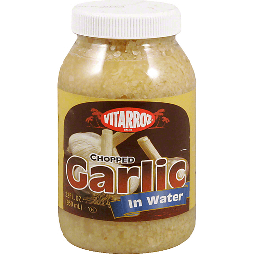 slide 1 of 1, Vitarroz Chopped Garlic In Water, 32 oz
