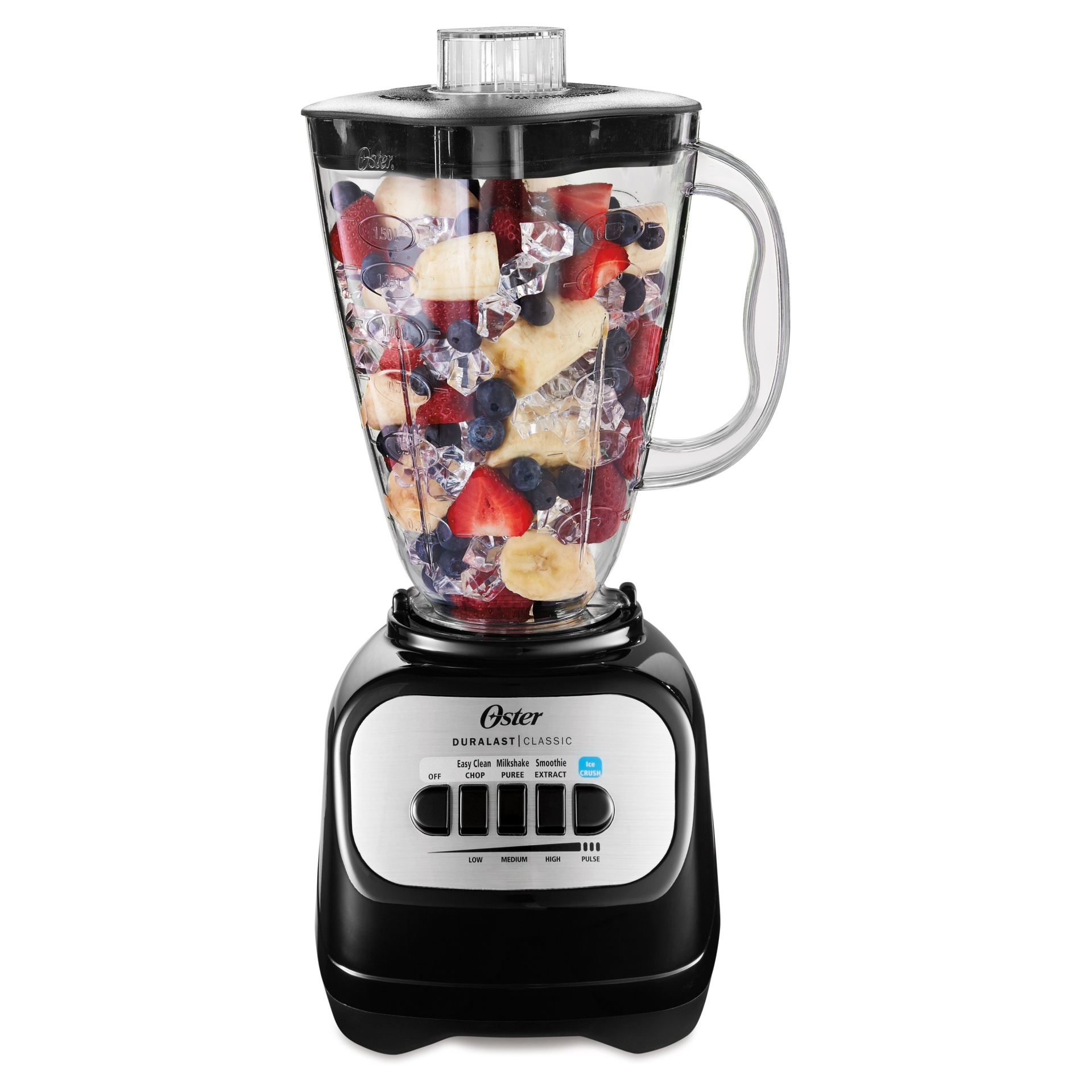 slide 1 of 3, Oster Classic Series 5-Speed Blender - Black BLSTCP-B00-000, 1 ct