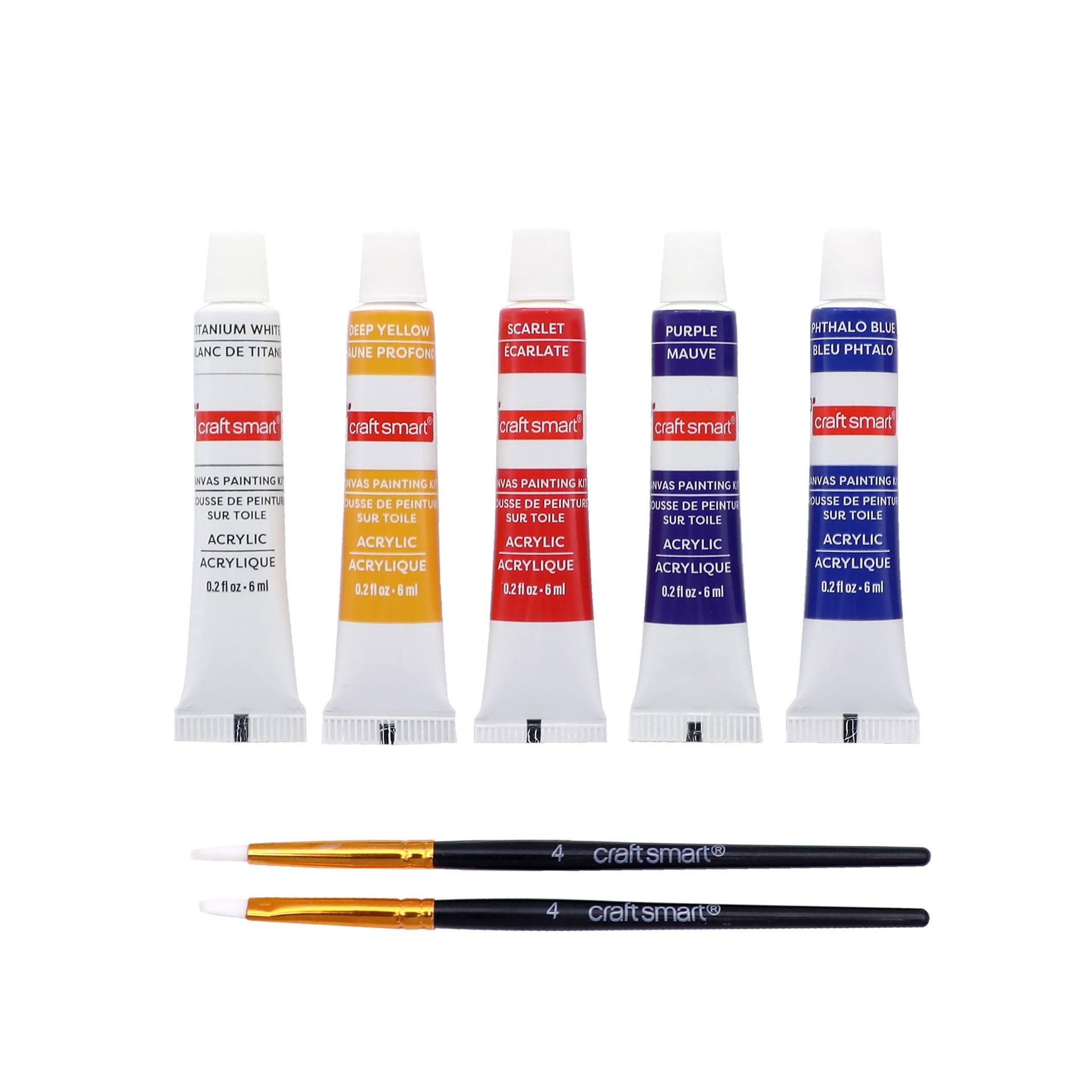 slide 2 of 5, 5" X 5" Crystal Ball & Books In Web Canvas Painting Kit By Craft Smart, 5 in x 5 in