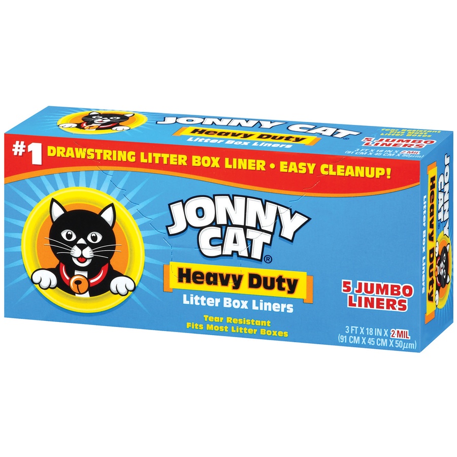 Jonny Cat Jumbo Heavy Duty Litter Box Liners 5 ea Box 5 ct Shipt