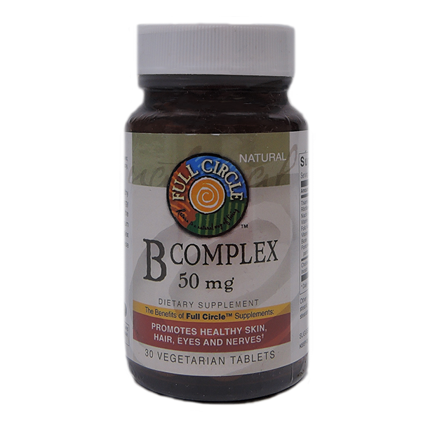 slide 1 of 1, Full Circle Market B Complex Tab, 30 oz; 50 mg