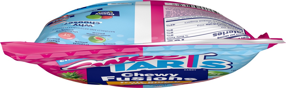slide 2 of 9, SweeTARTS Chewy Fusions Fruit Punch Melody Candy 9 oz, 9 oz