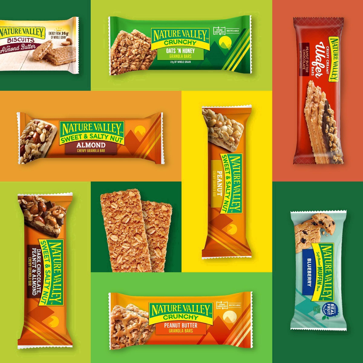slide 86 of 134, Nature Valley Biscuit Sandwiches, Cinnamon Almond Butter, 10 ct, 13.5 OZ, 10 ct
